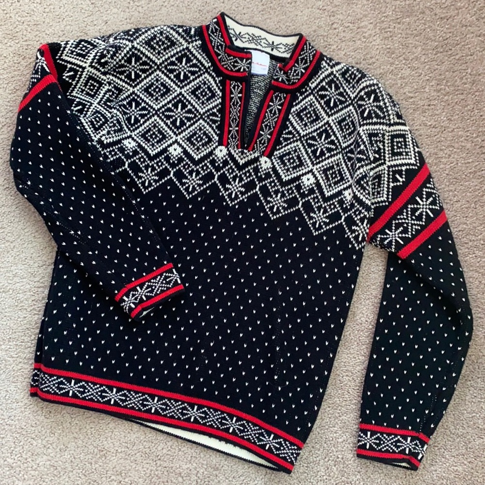 Hanna Anderson half zip sweater